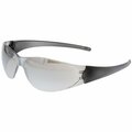 Mcr Safety Glasses, CK1 Silver Mirror Lens, 12PK CK117